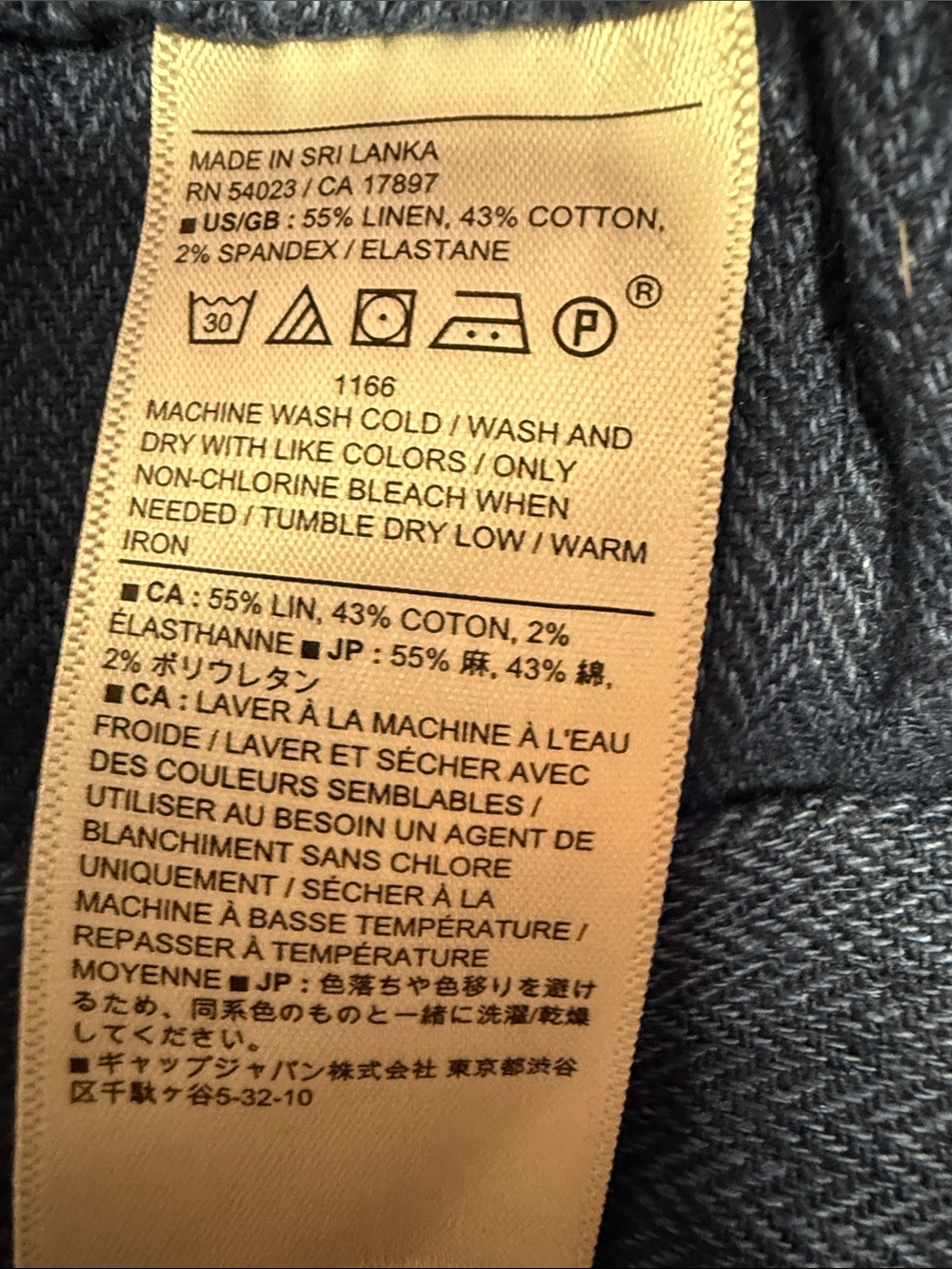 Banana Republic Slate Blue Linen-Blend Tailored Shorts - Picture 4 of 4